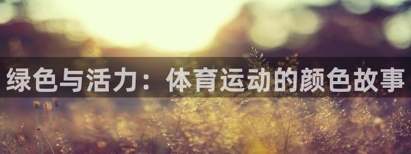 球客岛：绿色与活力：体育运动的颜色故事